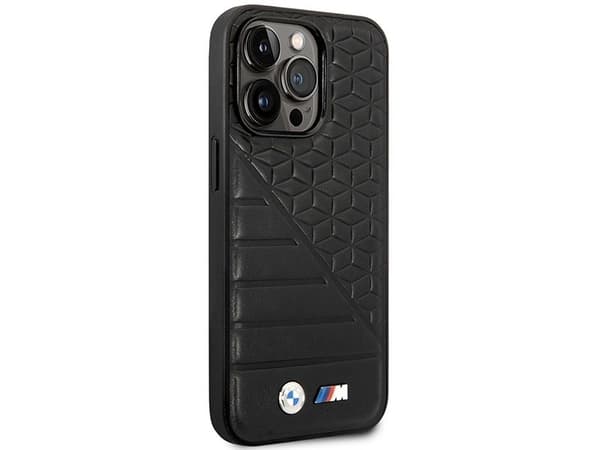BMW Bi Pattern-skal för iPhone 14 Pro 6.1" - Svart