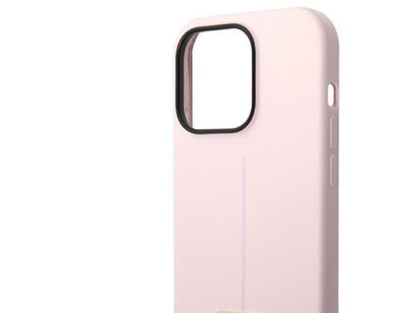 Guess Silicone Triangle-deksel til iPhone 14 Pro 6.1" - lilla