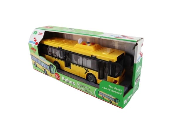 Bybuss med lys og lyd 28,5 cm