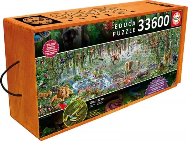Educa Wildlife 33600 brikker