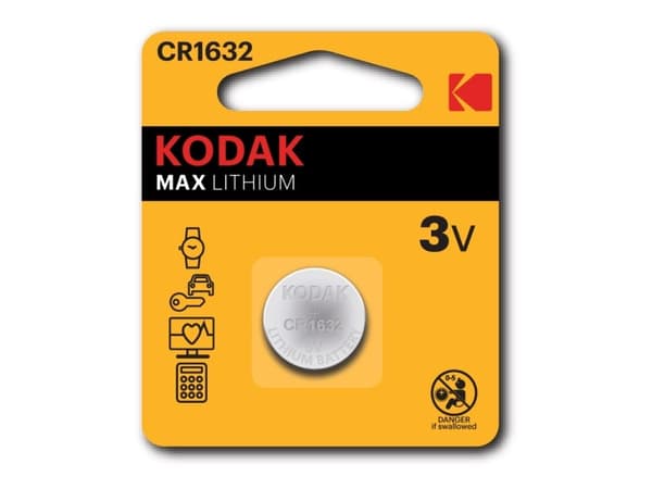 Kodak CR1632 Engangsbatteri Lithium