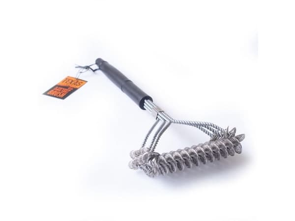 Sourcing 3-hodet spiral grillbørste (43 cm)