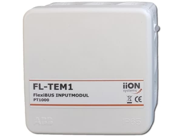 AIR2TRUST Inputmodul FL-TEM1 til Pt1000 føler til CTRL kontrolenhed via bus.