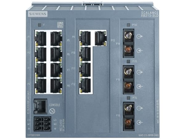 Siemens 6GK5213-3BF00-2TB2, hanterad
