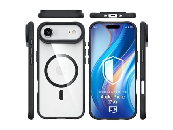 3mk Satin Armor MagCase til iPhone 17 Air - hvit