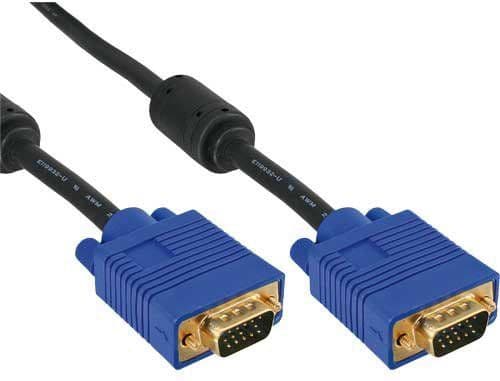 InLine D-Sub (VGA) - D-Sub (VGA) 15 m musta (17713S)