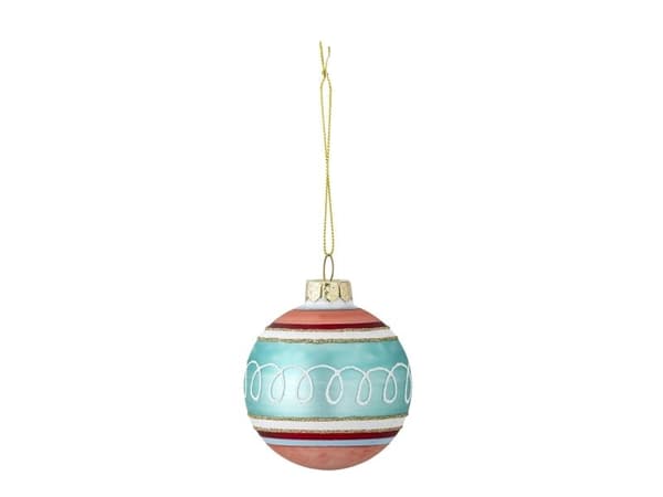 BLOOMINGVILLE Kota prydnad, multicolor, glas