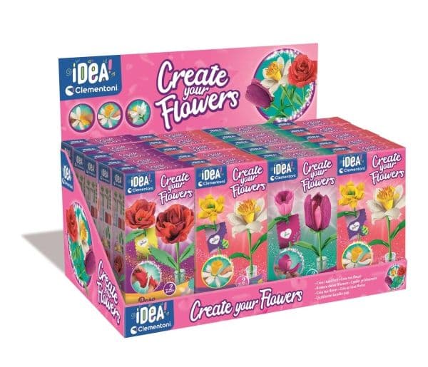Mini kukka tehdasnäyttö (24kpl)