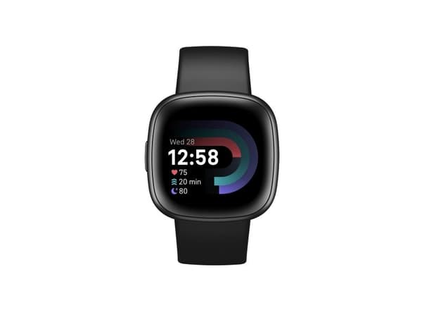 Fitbit Versa 4, Kosketusnäyttö, GPS (satelliitti)