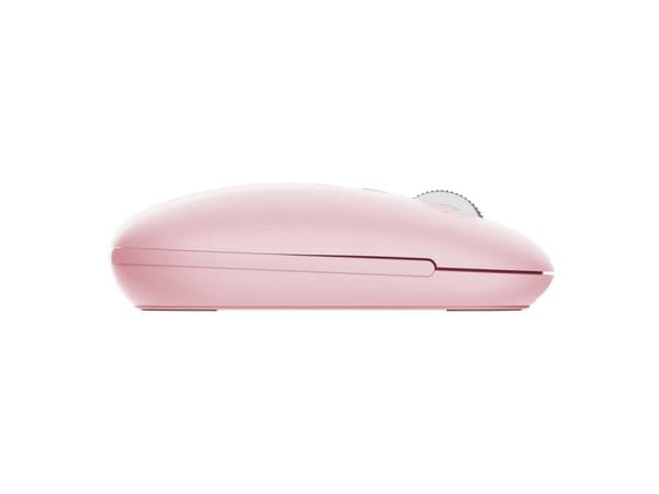 Trust Seron Slim Multi, Molempikätinen, Optinen, RF Wireless + Bluetooth, 3200 DPI, Vaaleanpunainen