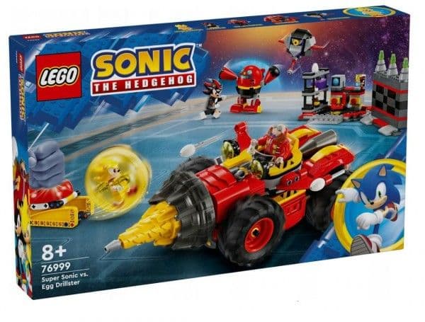 LEGO Sonic 76999 Super Sonic vs. Egg Drillster