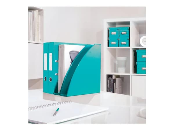 Leitz WOW Plus - Magasinfil - för A4 - isblå