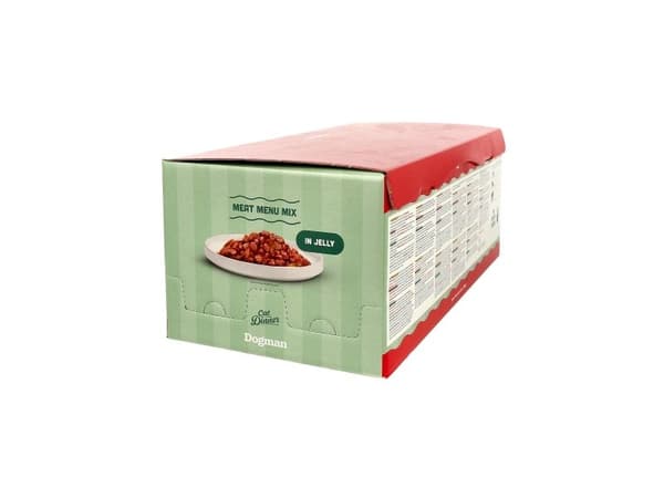 Dogman Cat Dinner Mega Box Jelly Våtfoder för katt 42x85g