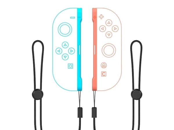 Hurtel tilbehørspakke 15-i-1 til Nintendo Switch 2 - oransje og blå