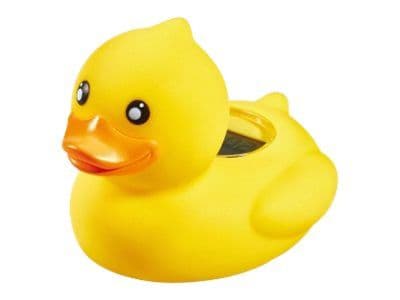 TFA Ducky - Termometer for spedbarnsbadekar - trådløs - gul