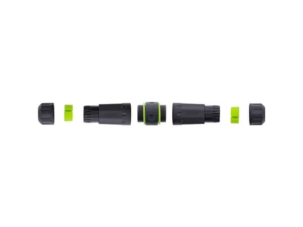 InLine USB-A kabelkobling IP68 2x USB-A hunn, skjermet M20 (69927P)