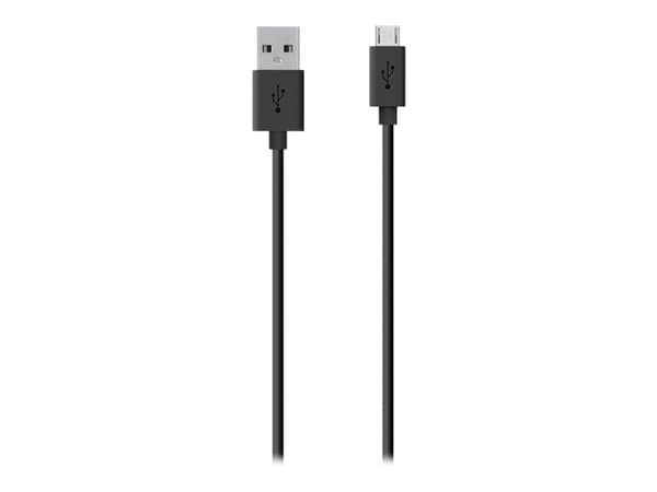 Belkin MIXIT - USB-kaapeli - Micro-USB Type B (han) til USB (han) - USB 2.0 - 3 m - lajitelma - lajiteltu