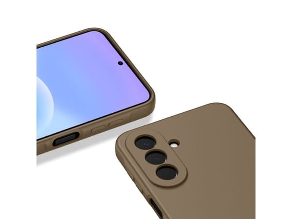 Tech-Protect Icon-etuiet til Samsung Galaxy A27 5G - brun