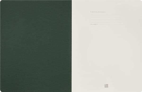 Student Cahier Blank XXL Myrtle Green