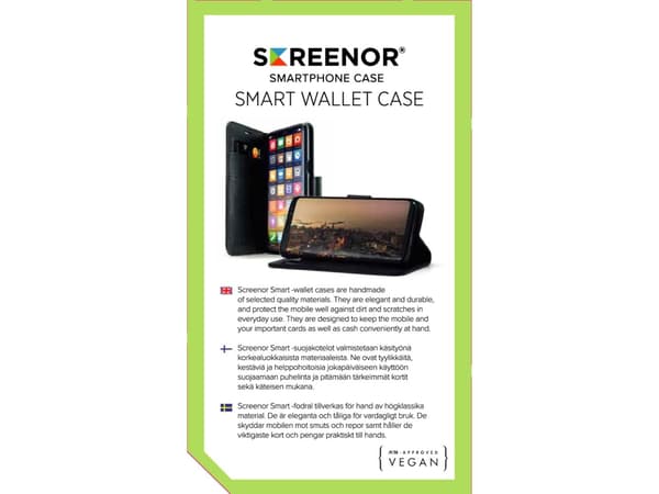 Screenor SMART, Tegnebogsetui, Google, Pixel 9A, 16 cm (6.3"), Lajittelu