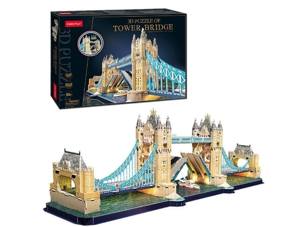 CubicFun Tower Bridge, 222 styck, Byggnader, 10 År