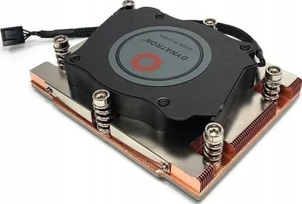 Dynatron - Processorkylare - (för: Socket SP5) - copper fin + vapor chamber - 80 mm - 1U