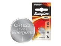 Knappcellsbatteri Energizer CR1620, litium, 3V