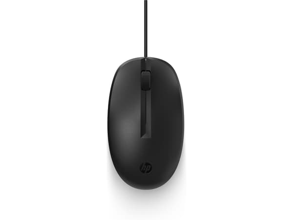 HP 125 - Hiiri - kaapeli - USB - musta
