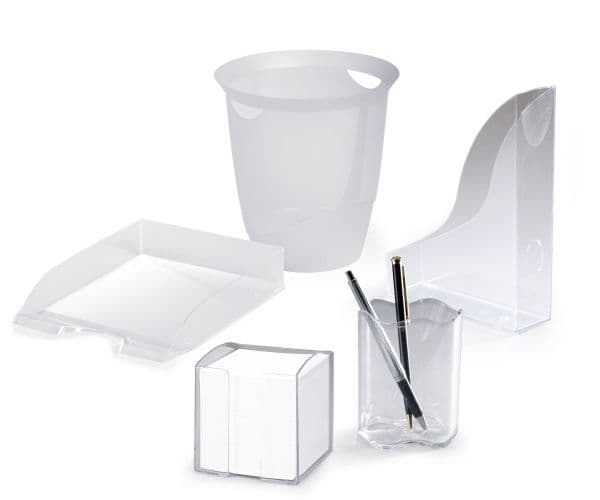 DURABLE BASIC - Magasinfil - ryggbredd: 70 mm - för A4 (210 x 297 mm) - transparent