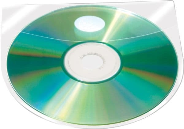 Självhäftande CD-ficka 6 st