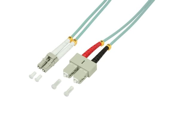 LogiLink 2m, LC - SC, 2 m, OM3, LC, SC
