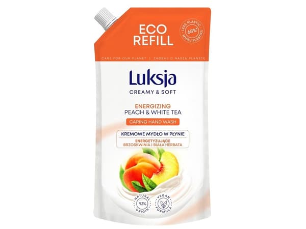 Luxja Creamy and Soft Energizing Peach Tea Liquid Soap