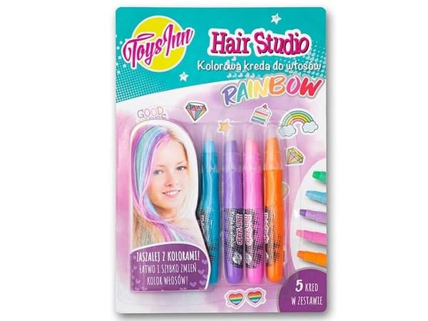 Stnux hårkrita Rainbow