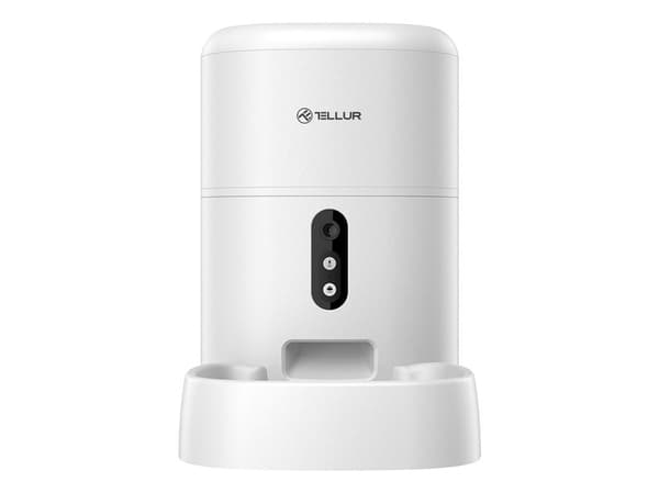 Tellur TLL331461, Foderautomat, Vit, Inomhus, Universal, 4 L, Torrfoder