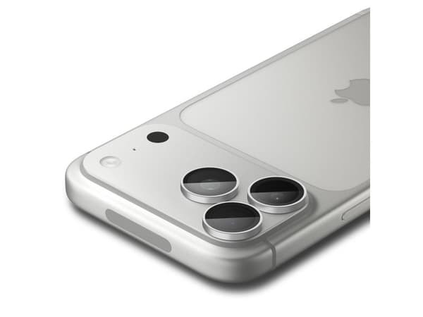 Spigen Optik Pro EZ Fit, Apple, iPhone 18 Pro Max, Reptålig, Dammresistent, Silver, 2 styck