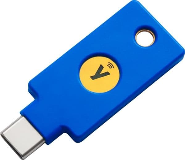 Yubico Security Key C NFC – USB-turva-avain – musta