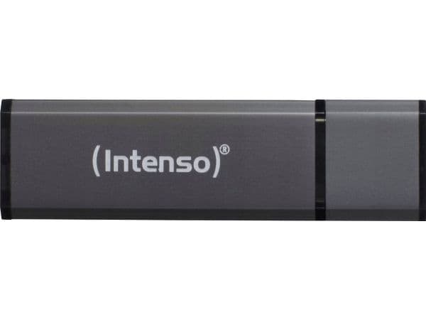 Intenso Alu Line - USB-flashstasjon - 128 GB - USB 2.0 - antrasitt