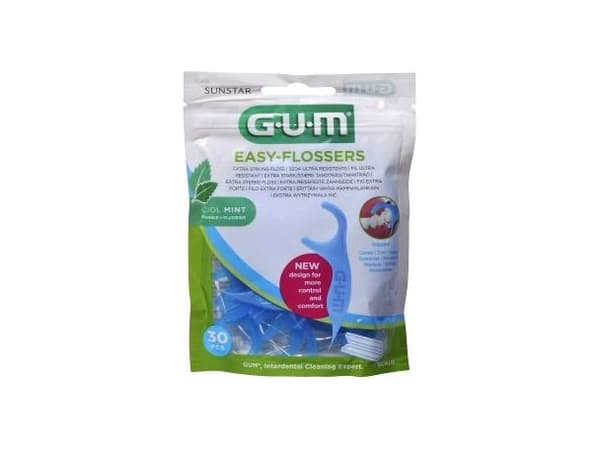 Sunstar GUM Easy-Flossers tanntråd 30 stk