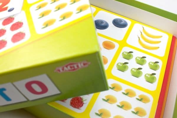 Tactic Frukt og tall Lotto