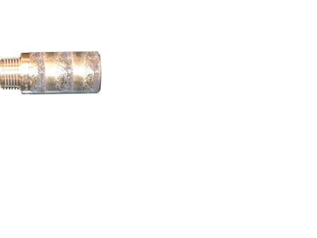 Csslr Plus röd mässing kranförlängning 1/2" x 25 mm