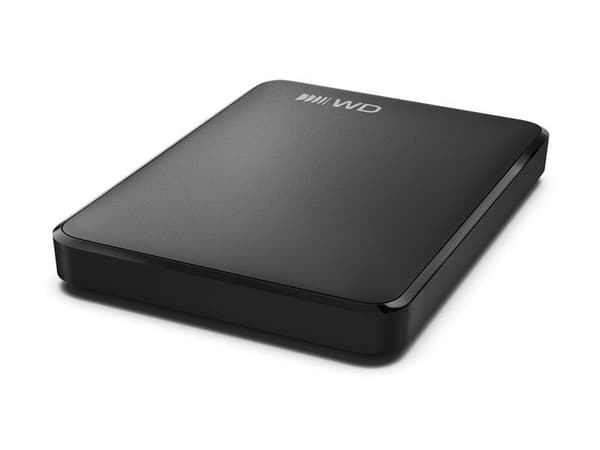 Western Digital WD Elements Portable 1TB extern hårddisk USB-C / USB 3.2 Gen 1 / USB 3.0 / 2,5" (Graphite Black)