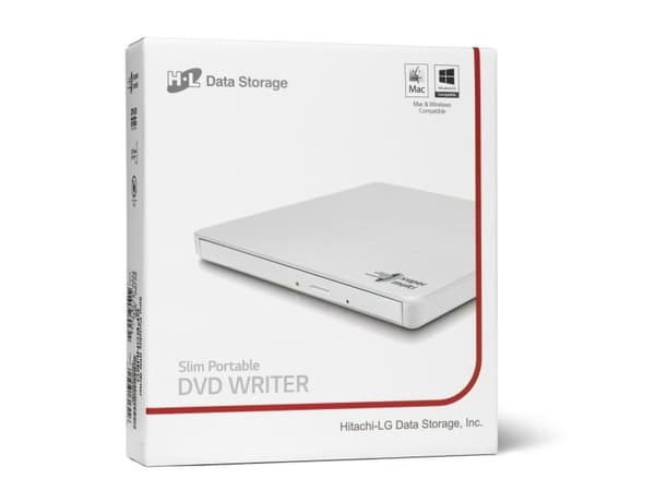 Hitachi-LG Data Storage GP60NW60 - Diskenhet - DVD±RW (±R DL) / DVD-RAM - 8x - USB 2.0 - extern