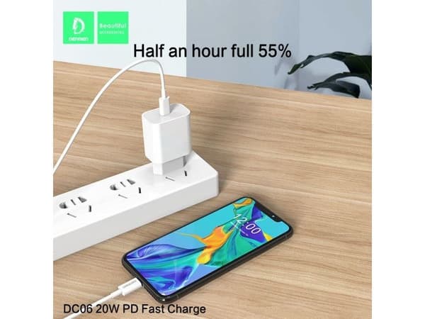 Denmen DC06 lader 1x USB-C 2,2 A (29978)