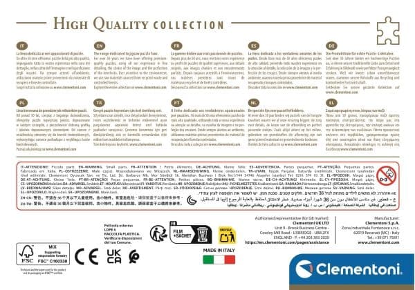 Clementoni CLE puslespill 500 Compact The Tiger’s Nest 35619