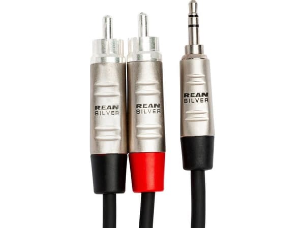 Hosa - PRO TRS 3,5 mm - 2 x RCA 3 m kabel