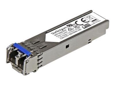 StarTech.com MSA Uncoded Compatible SFP Module, 1000BASE-LX, 1GbE Single Mode (SMF) Fiber Optic Transceiver, 1GE Gigabit Ethernet SFP, LC Connector...