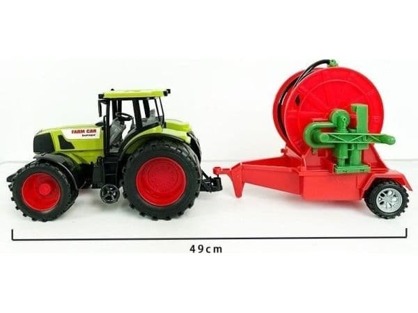 Pegaz traktor med suge-/tømmervogn