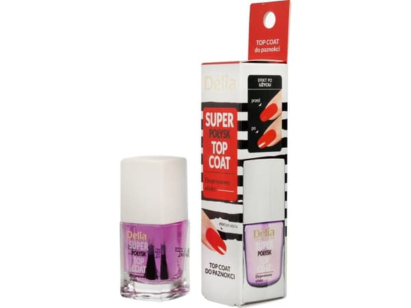 Delia Effect In 12 Days Top Coat For Nails 11 Ml
