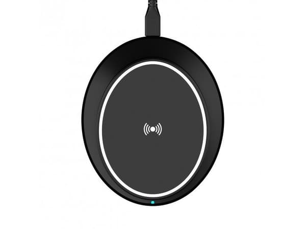 Xqisit 31442, Innendørs, USB, Trådløs lading, 1 m, Sort
