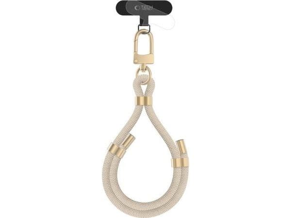 Tech-Protect C4S köysi rannekellon hihna beige/kultaa